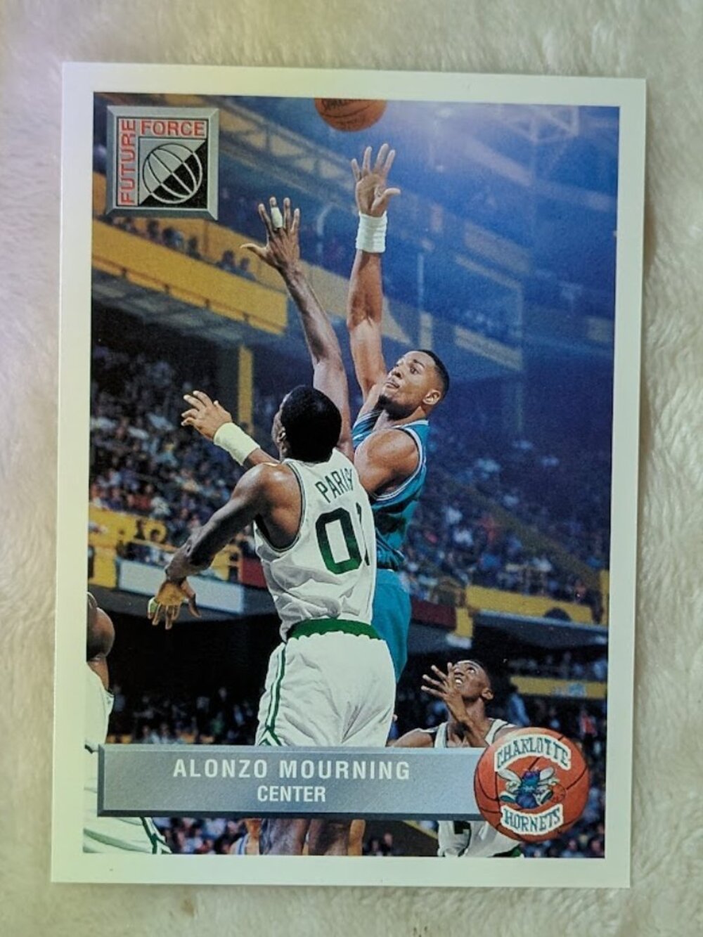 1993 Upper Deck McDonalds RC ALONZO MOURNING #P44